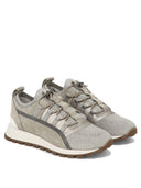 Brunello Cucinelli Sneaker Con Pannelli Con Catena di Monile