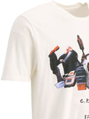 C.P. Company T Shirt In Cotone Con Stampa Grafica