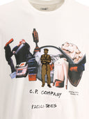 C.P. Company T Shirt In Cotone Con Stampa Grafica