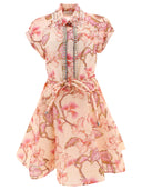 Zimmermann Abito "Matchmaker Flip" Con Stampa Floreale