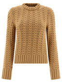 Aspesi Maglione Girocollo In Maglia Pointelle