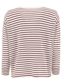 Aspesi Maglione A Righe In Maglia Fine