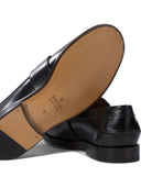 Gucci Mocassino Con Fibbia E Stampa Gg