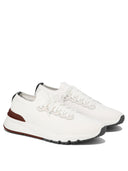 Brunello cucinelli sneaker e slittamento