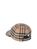 Burberry Cappellino Con Stampa Controllo