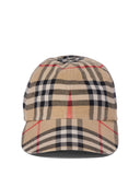 Burberry Cappellino Con Stampa Controllo
