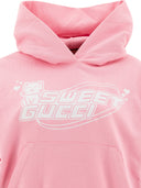 Gucci Felpa Con Cappuccio Con Stampa "Sweet Gucci"