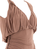 Saint Laurent Vestito Drappeggiato