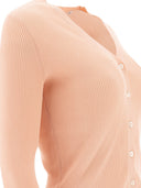 Cardigan aspesi in cotone con scollo a v