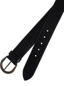 Saint Laurent Cintura In Pelle Con Chiusura Con Fibbia