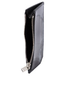 Saint Laurent Portacarte Con Cerniera "Ysl Saint Laurent Paris Fragment"