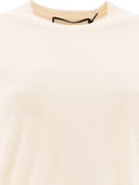 Gucci T Shirt In Lana Con Intarsio "Horsebit"