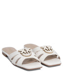 Roze sandalen