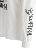 Ganni Future Heavy Jersey Moon Long Sleeve T Shirt