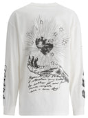 Ganni Future Heavy Jersey Moon Long Sleeve T Shirt