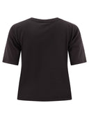 Ganni Heavy Cotton Heart Small T Shirt