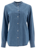 Aspesi Camicia In Denim Di Cotone