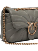 Pinko Mini Borsa "Love Bag Puff Butterfly" A Tracolla In Nappa