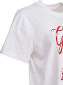 Ganni Basic Jersey Bunnies avslappnade T -shirt