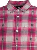 Camicia a quadri per motivi Stüssy