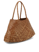 Dragon Diffusion Santa Croce Big Tapered Leather Straps Shoulder Lenght Straps 44 X23 X14 Cm