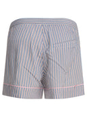 Ganni Yarn Dyed Stripe Elasticated Shorts