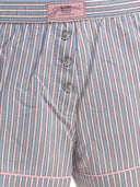 Ganni Yarn Dyed Stripe Elasticated Shorts