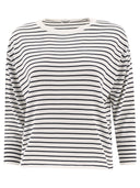 Aspesi Maglione A Righe In Maglia Fine