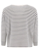 Aspesi Maglione A Righe In Maglia Fine