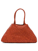 Dragon Diffusion Santa Croce Big Tapered Leather Straps Shoulder Lenght Straps 44 X23 X14 Cm