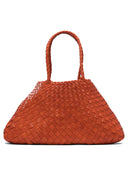 Dragon Diffusion Santa Croce Big Tapered Leather Straps Shoulder Lenght Straps 44 X23 X14 Cm