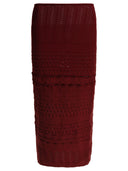 Elie Saab Crochet Midi Skirt Fireball Lilys Crochet