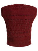 Elie Saab Crochet Crop Top Fireball Lilys Crochet