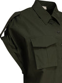 Elie Saab Poplin Shirt Palm Shade38 Popeline