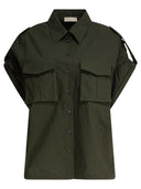 Elie Saab Poplin Shirt Palm Shade38 Popeline