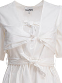 Robe midi ganni avec des arcs