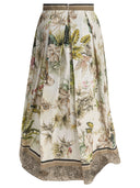 Elie Saab Printed Cotton Long Skirt Foulard38 Printed Cotton