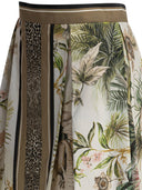 Elie Saab Printed Cotton Long Skirt Foulard38 Printed Cotton