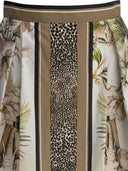 Elie Saab Printed Cotton Long Skirt Foulard38 Printed Cotton