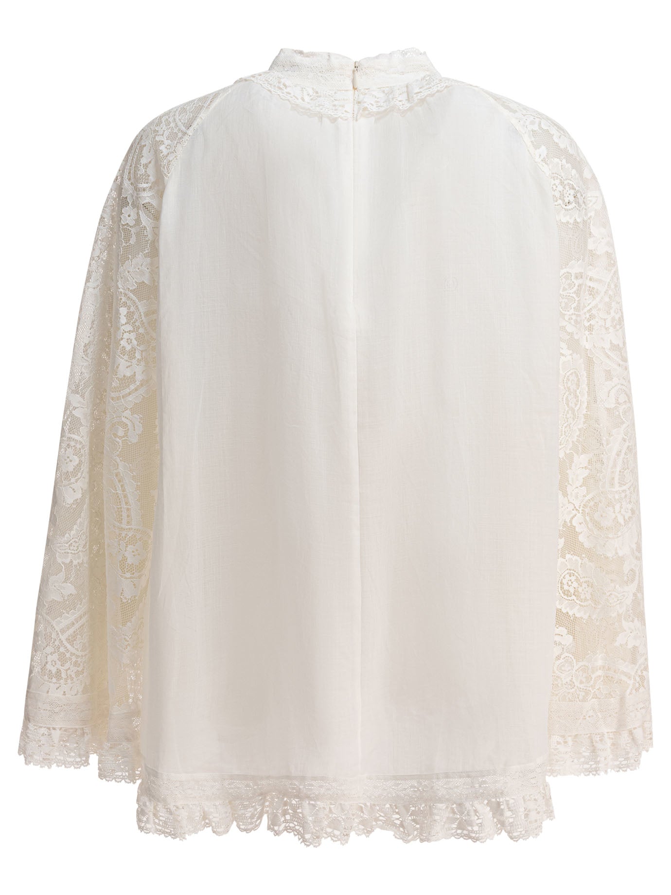 Zimmermann Ascension Lace Yoke Tuniek