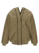 Veste de logo «double zip à double zip»