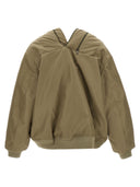 Veste de logo «double zip à double zip»