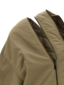 Veste de logo «double zip à double zip»