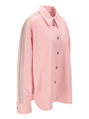 Chemise Trk tonale avec logo classique Palm Angels rose cassé
