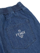 Fendi Jr Pantalone Denim Clair
