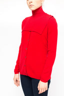 La Rose La Rose Jabot Kasjmier Rood