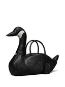 Thom Browne Goose Bag In Pebble Grain Leather