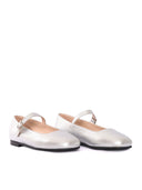Il Gufo Ballerina Mary Jane In Vera Pelle