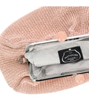 Max Mara Weekend Pasticcino Fortuna Medium Pink Clutch