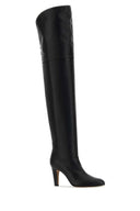 Chloe Black Leather Eve Boots
